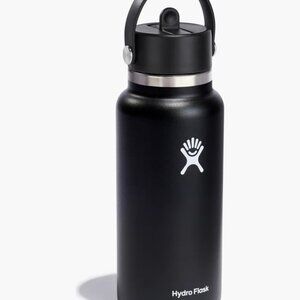 *Giveaway* 12/4 32-Ounce Wide Mouth Flex Straw Cap Water Bottle